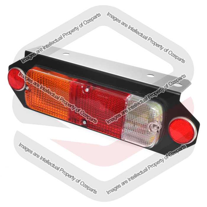 Tail Light AM (Tray Type 1) 245mm x 75mm (With Metal Base)