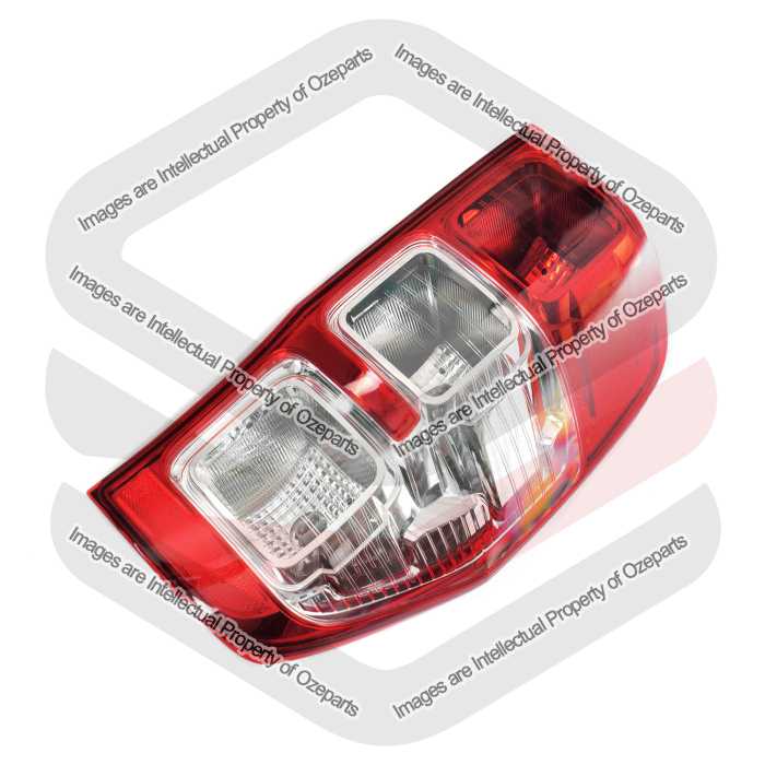 Tail Light AM (Ute) With E Mark (Chrome)