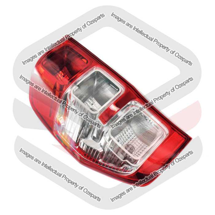 Tail Light AM (Ute) With E Mark (Chrome)