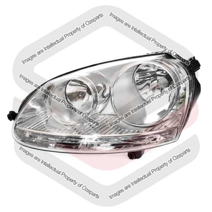 Head Light AM Halogen (Chrome)