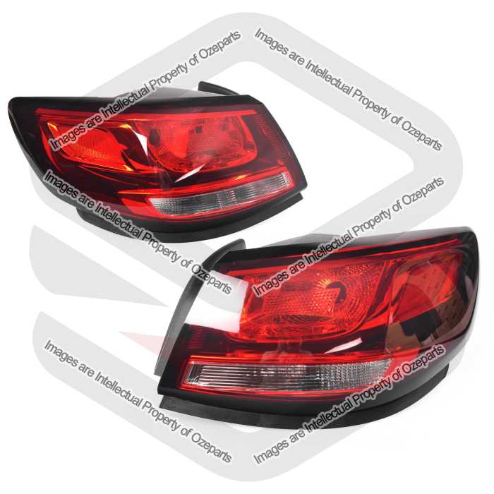 Tail Light Sedan AM (Black) (SET LH+RH)