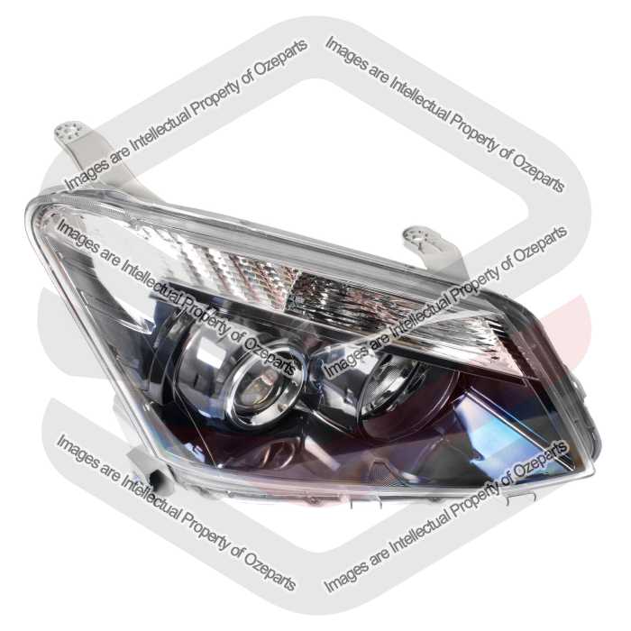 Head Light AM With Bluish Chrome Projector