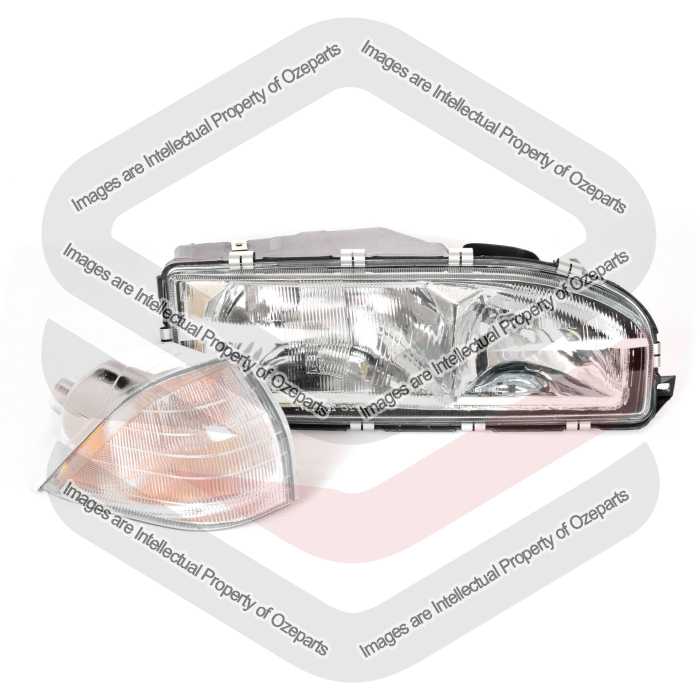 Head Light With Corner Light