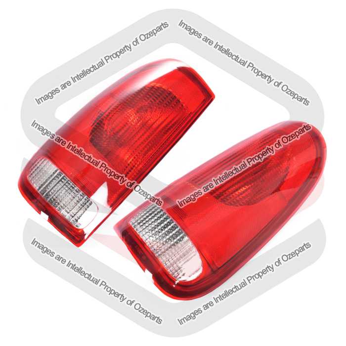 Tail Light AM Ute (Red & White Only) (SET LH+RH)