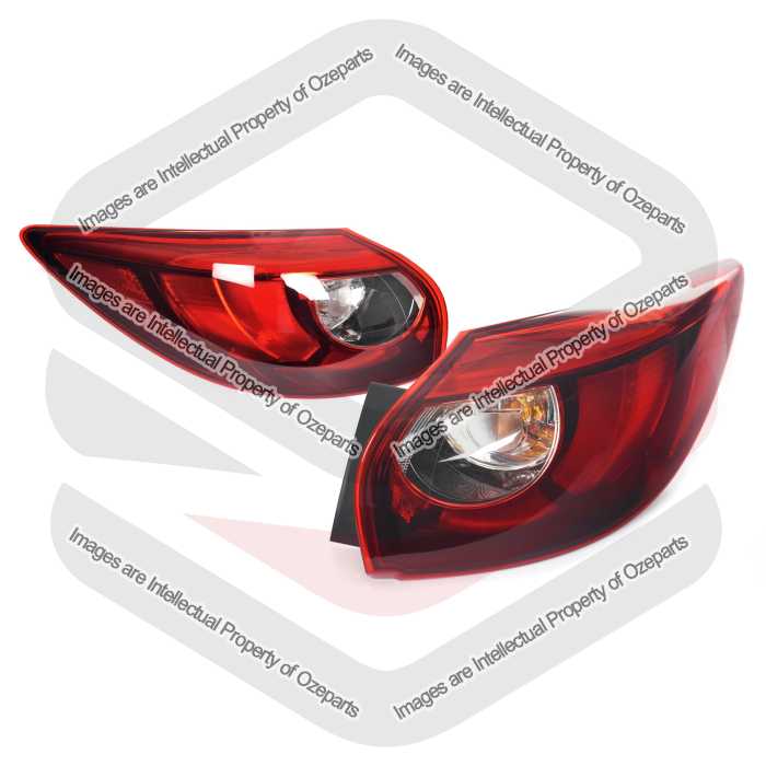 Tail Light AM (With LED) - Emark (SET LH+RH)