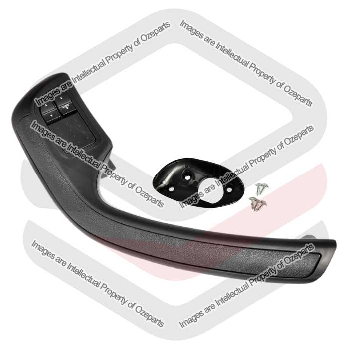 Ozeparts Fits Ford Falcon BA 2002~2005 | Front Inner Door Handle Trim Grab Pull Handle + 2 Button Master Window Switch | RH Right (Driver)