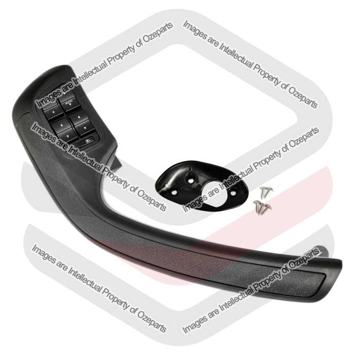 Ozeparts Fits Ford Falcon BA 2002~2005 | Front Inner Door Handle Trim Grab Pull Handle + 4 Button Master Window Switch | RH Right (Driver)