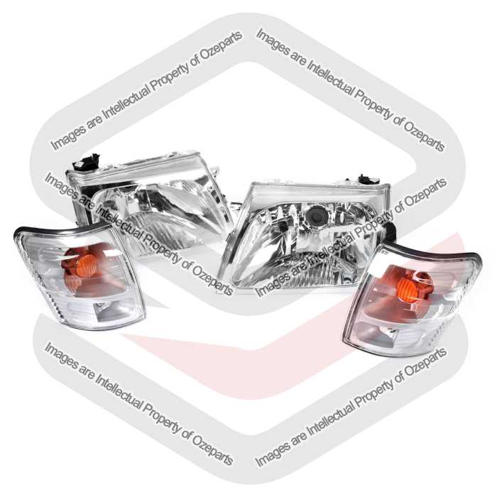 Head Light (Big) + Corner Light (AM) SR5 Only (SET LH+RH)