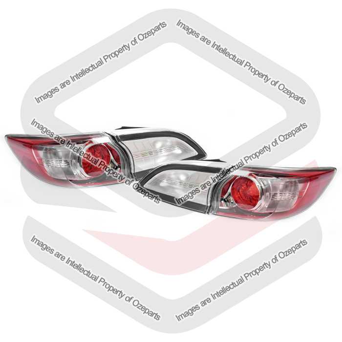 Tail Light + Rear Garnish AM Hatch (No LED) (SET LH+RH)