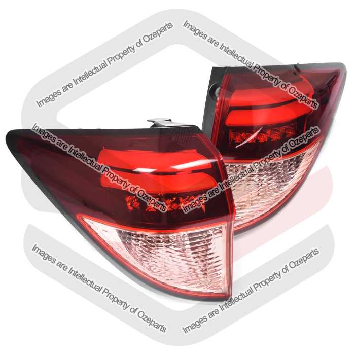 Tail Light AM (2 x LED Stripe Type) - TYC Emark (SET LH+RH)