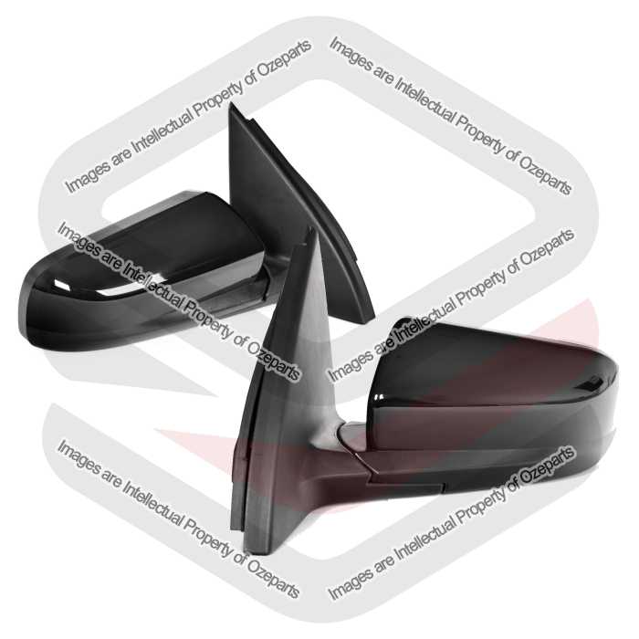 Door Mirror Electric (Black) (Not for Calais) (SET LH+RH)