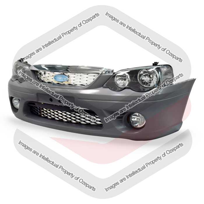 Bar Cover (XR6/8) + Lower Grille + Fog Lamps + Upper Grille (Chrome) + Head Lamps