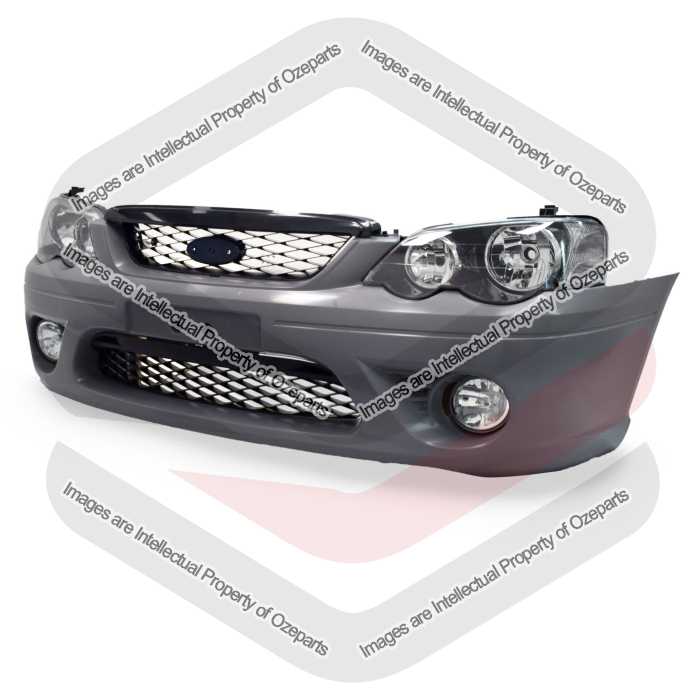 Bar Cover (XR6/8) + Lower Grille + Fog Lamps + Upper Grille (Black) + Head Lamps