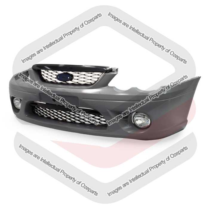 Bar Cover (XR6/8) + Lower Grille + Fog Lamps + Upper Grille (Black)