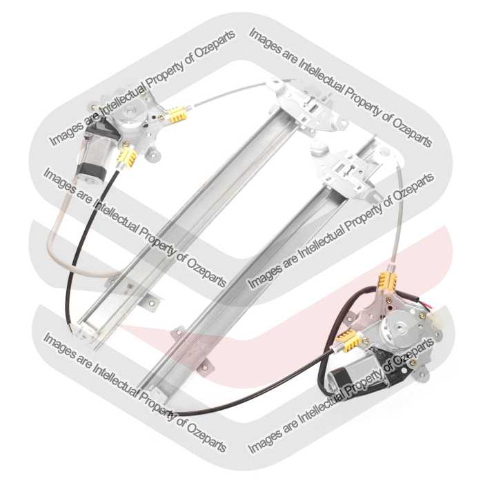 Door Window Regulator Front (Electric With Motor Type 1) (SET LH+RH)