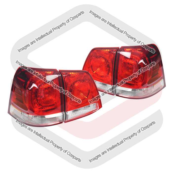 Tail Light + Rear Garnish AM (Tail Gate Type) (SET LH+RH)