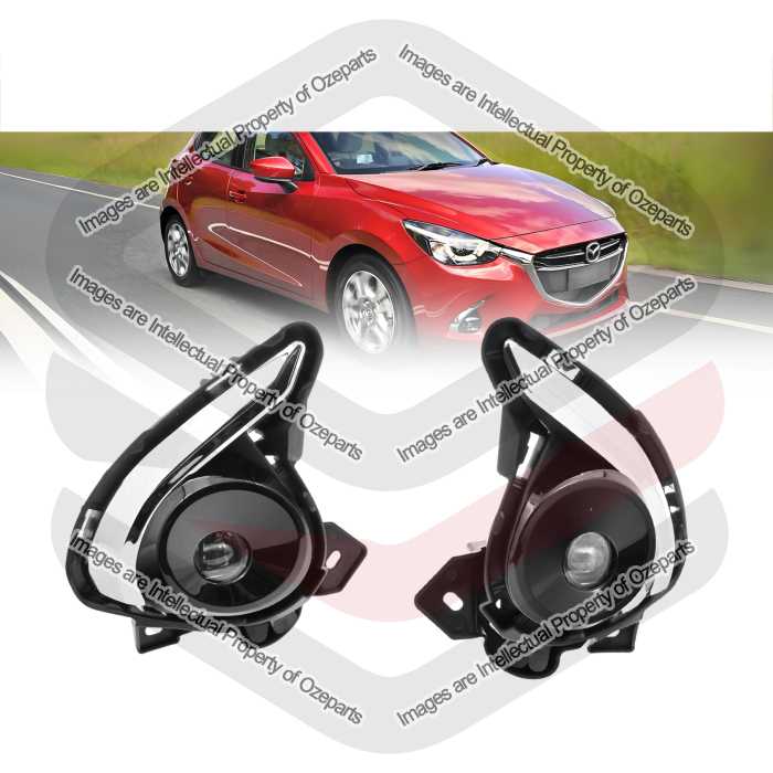 Fog Lamp KIT (LED) - Chrome Mould