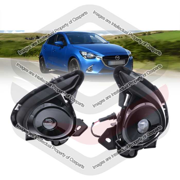 Fog Lamp KIT (LED Upgrade) - Black Mould