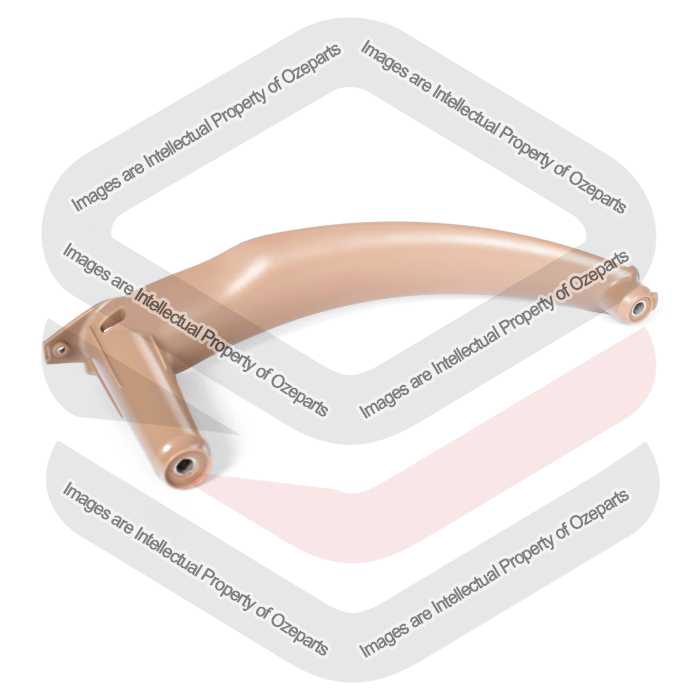 Door Handle Inner Pull Trim   Front or Rear (Beige)