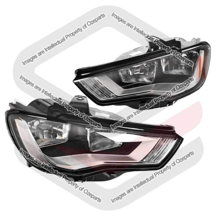 Head Light AM (Halogen) (SET LH+RH)