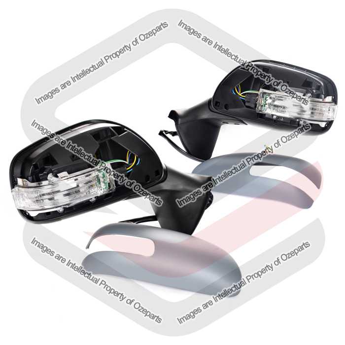 Door Mirror AM Electric (5 Pins No Auto Fold) (SET LH+RH)