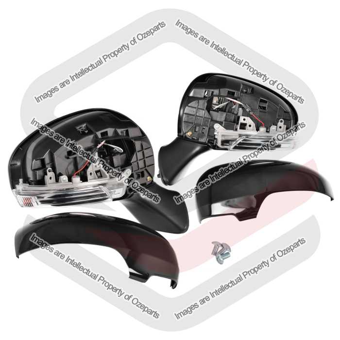 Door Mirror AM Electric (9 Pin - With Auto Fold) (SET LH+RH)