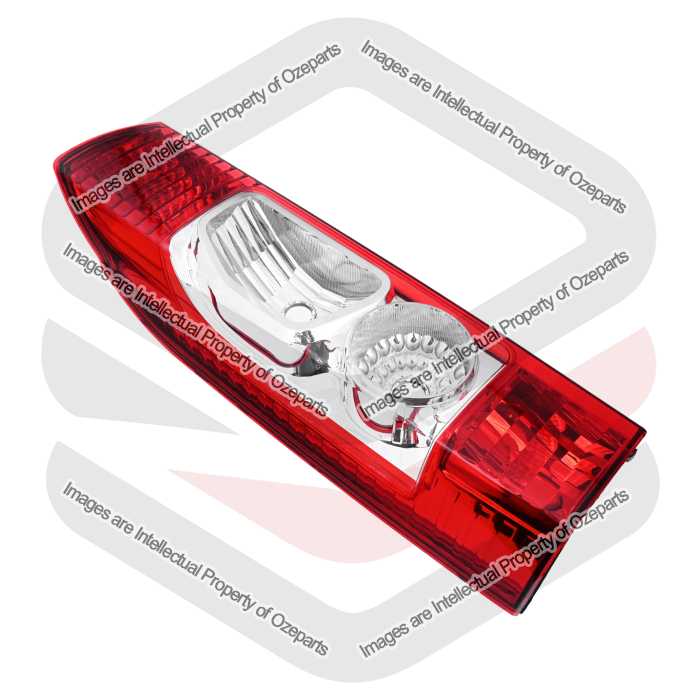 Tail Light AM Van (Assembly With Globe Holder) - Ozeparts