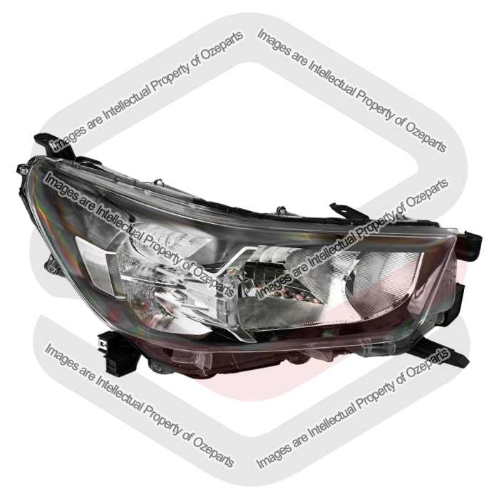 Head Light AM (Halogen, Non Projector)