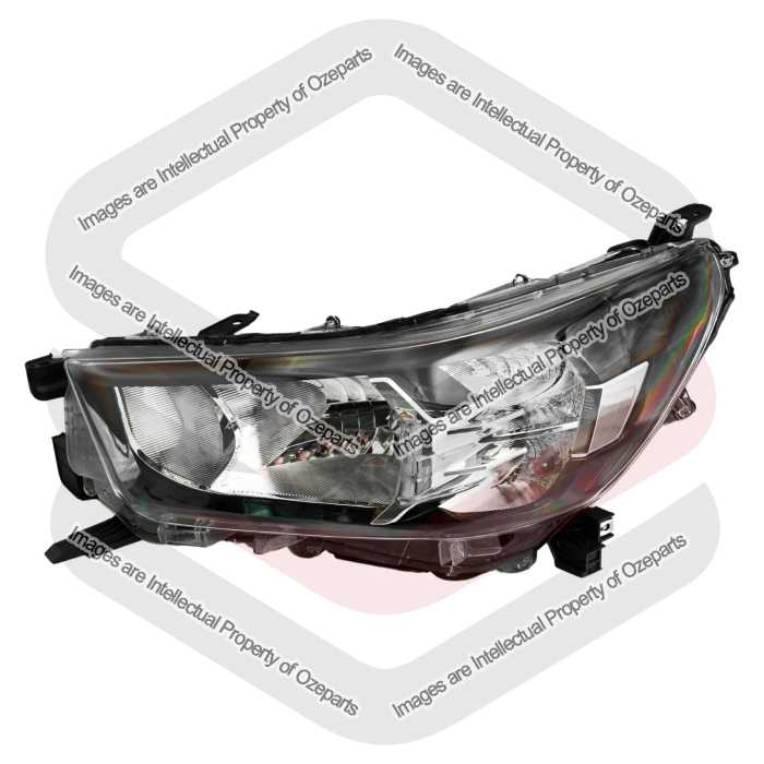 Head Light AM (Halogen, Non Projector)