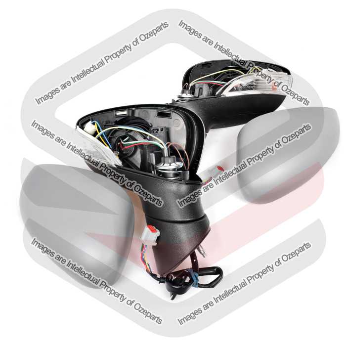 Door Mirror AM (6 Pins) - With Heated Glass, No Auto Fold (SET LH+RH)