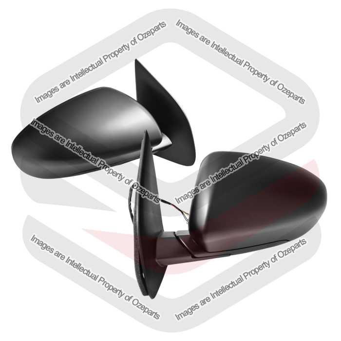 Door Mirror AM (Prime Black) (SET LH+RH)