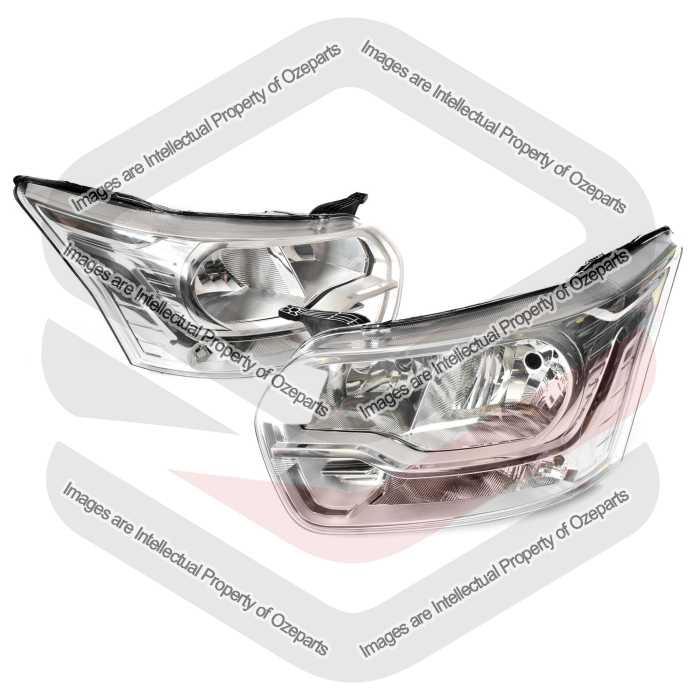 Head Light AM (Chrome) (SET LH+RH)