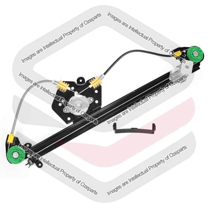 Door Window Regulator Rear (Electric No Motor)