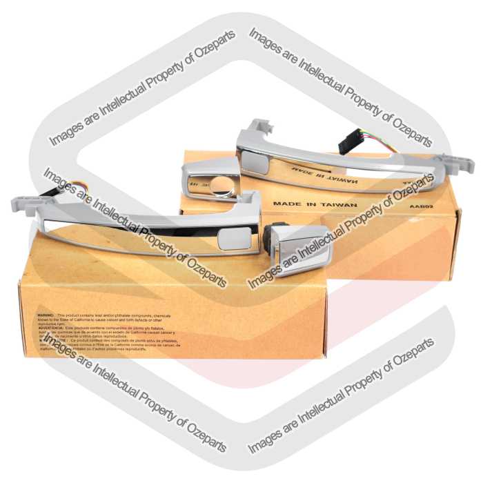 FRONT Outer PAIR LH+RH Door Handle Smart Key For Holden Cruze JG JH 2009~2016