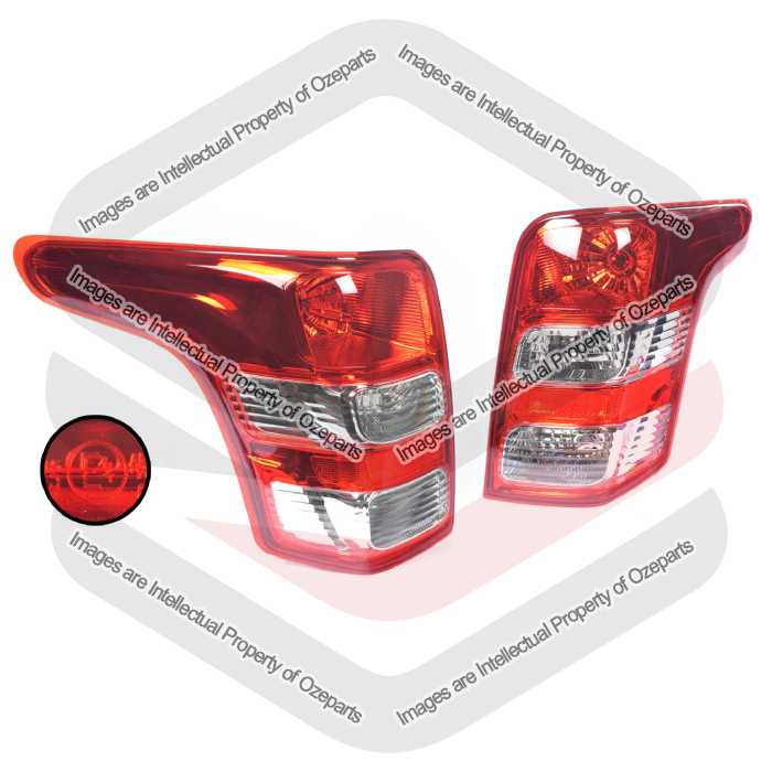 Tail Light AM Ute - E Mark (Set LH+RH)