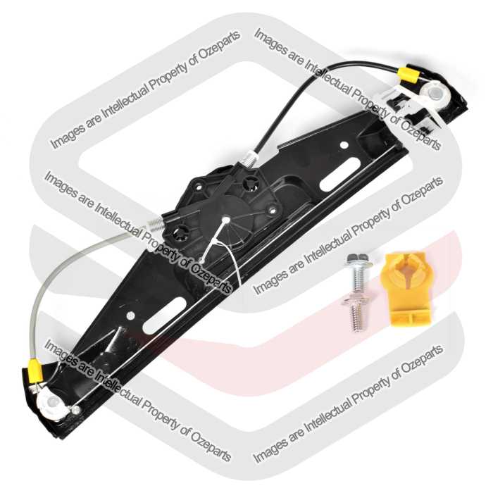 Door Window Regulator Rear (No Motor)