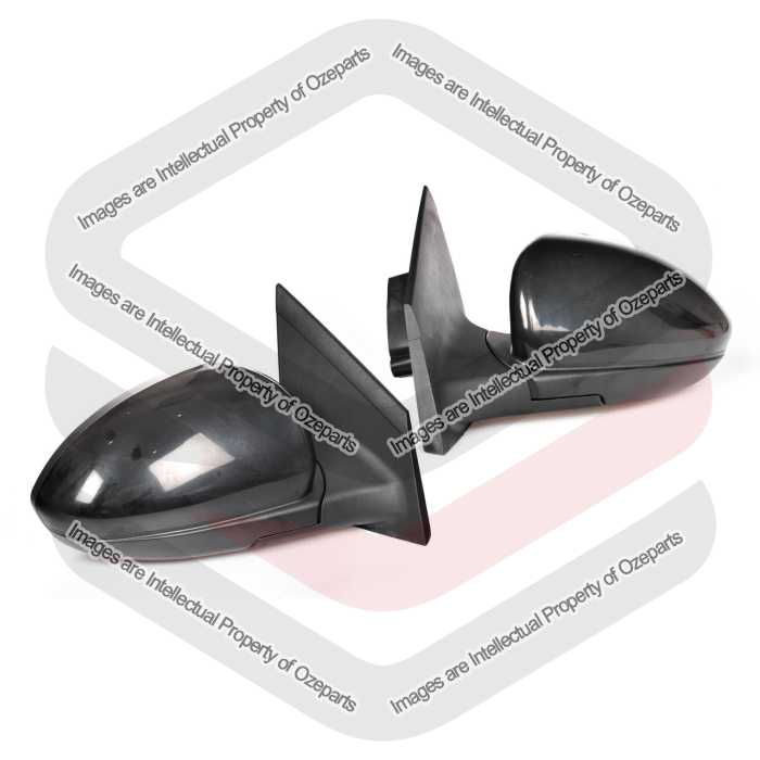 Door Mirror Assembly AM (Electric) Black Cover (SET LH+RH)