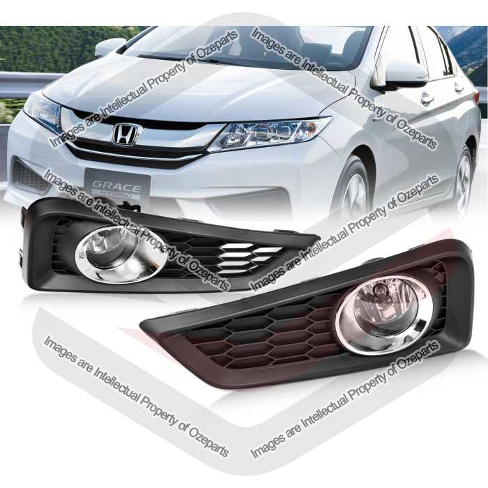 Fog Lamp Kit (Black Fog Cover & Chrome Rim)