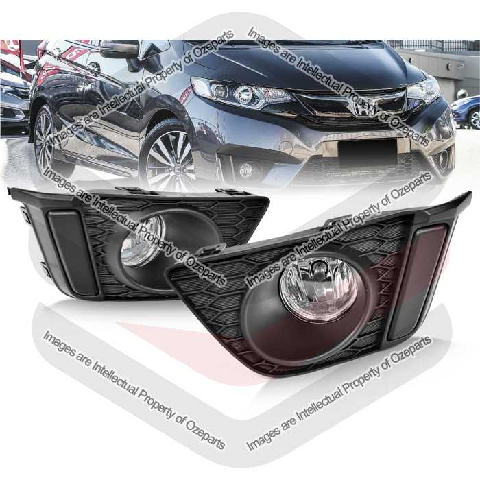 Fog Lamp Kit (Black Bezel, Black Mould) (To 2017)