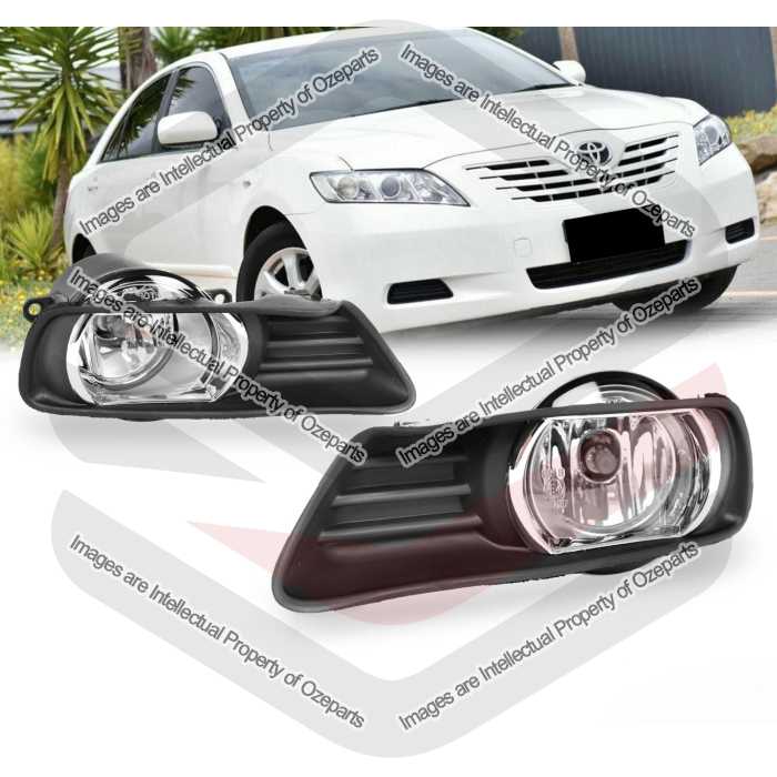 Full Set Fog Light Spot Driving Lamp KIT (Chrome) For Toyota CV40 Series 1 06~09