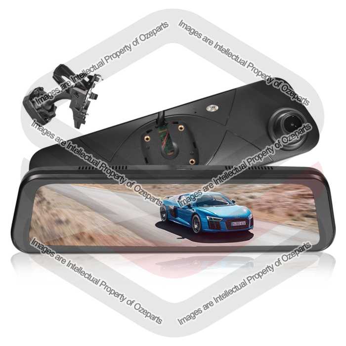 Interior Rear View Mirror Dash Camera (No Reverse Camera) - Type 2 Bracket