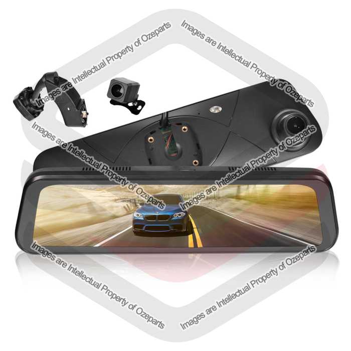 Interior Rear View Mirror Dash Camera (With Reverse Camera)
