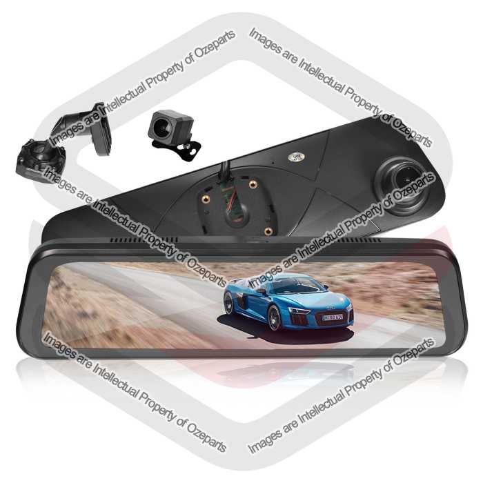 Interior Rear View Mirror Dash Camera (With Reverse Camera)