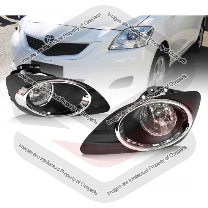 Fog Lamp KIT (YR / YRS) (Texture Black W/ Chrome Ring)