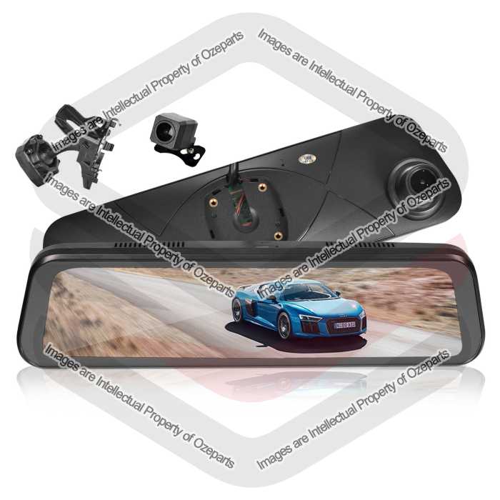 Interior Rear View Mirror Dash Camera (With Reverse Camera) - Type 2 Bracket