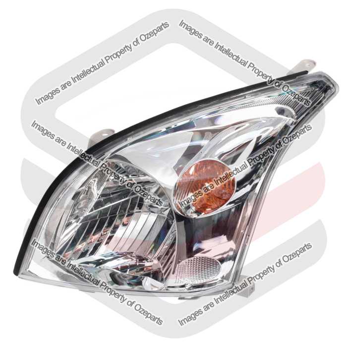 Head Light AM (Chrome Reflector)