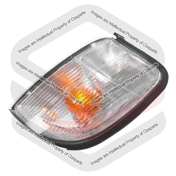 DEPO Fits Nissan Navara Ute D22 Series 1997~2000 | Corner Light Indicator Parker Lamp | LH LHS Left Hand (Passenger Side)