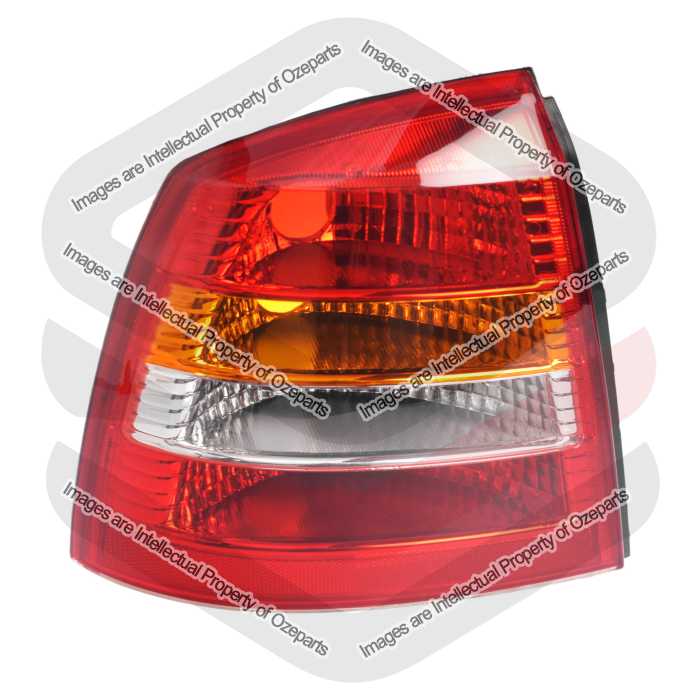 LH Left Tail Light Rear Lamp Non Tinted For Holden Astra TS Hatch 1998~2005