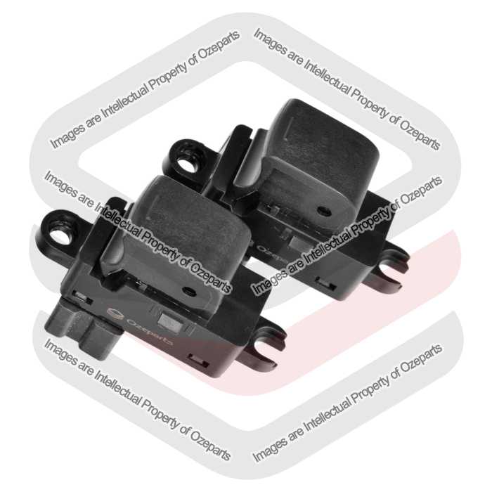 Ozeparts Fits Nissan Navara D40 Vin VSK & MNT 2005~2015 | Single Electric Power Door Window Control Switches (5 Pins) | Set of 2 Pcs