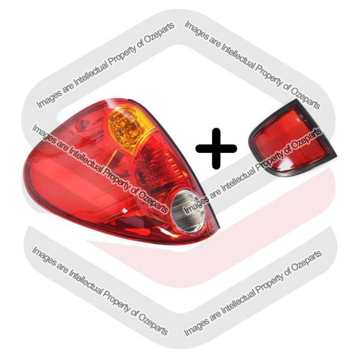 Tail Light Ute AM + Bar Reflector Ute AM (SET 2)